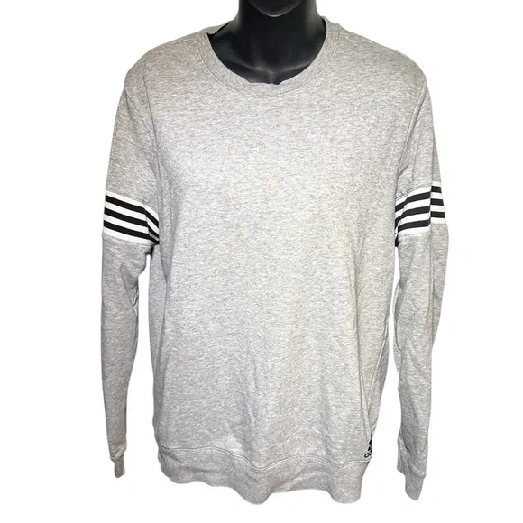 Adidas Women's Gray Sweatshirt pullover - Picture 4 of 10